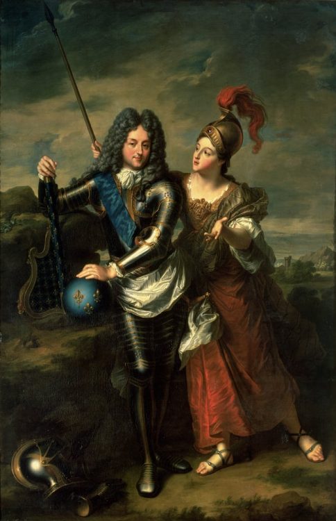Portrait du Régent Philippe II duc d'Orléans et de Marie Magdeleine des Vieuville, comtesse de Parabère - Jean Baptiste Santerre